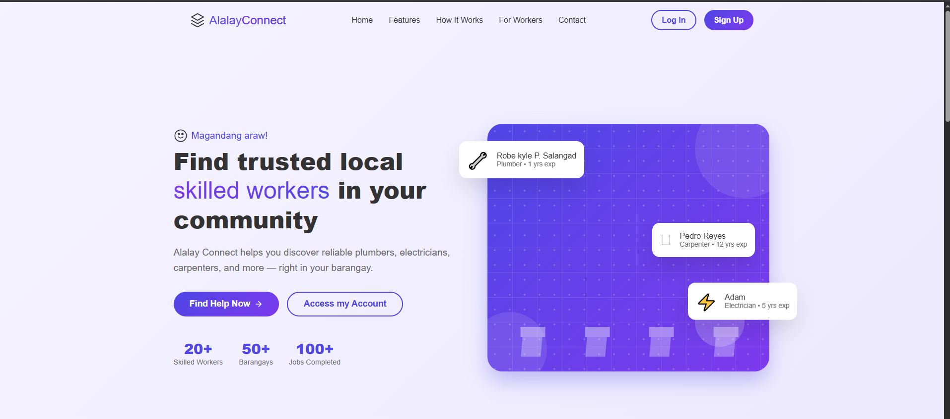 Alalay Connect preview